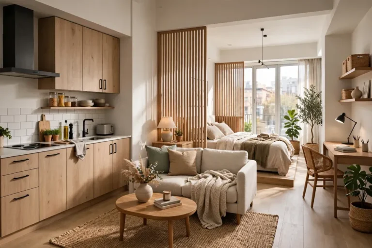 Studio apartment layout ideas