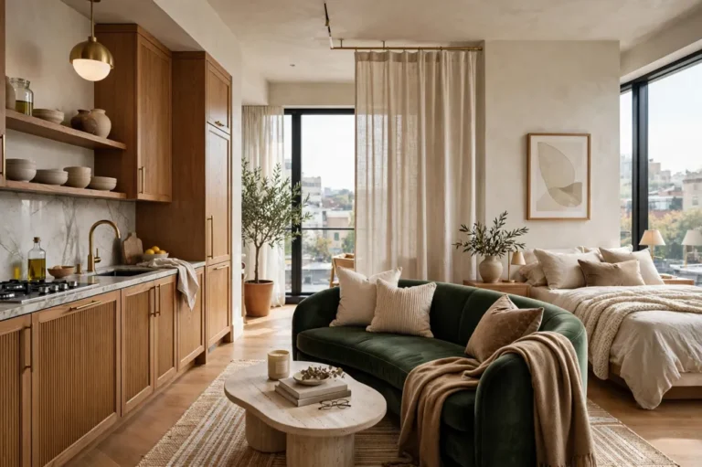 How to make a studio apartment look expensive