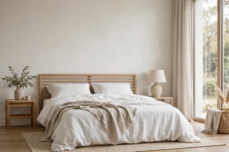 Minimalist bedroom decor