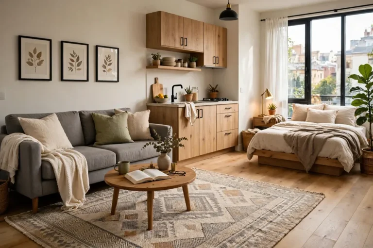 Studio apartment rug mistakes