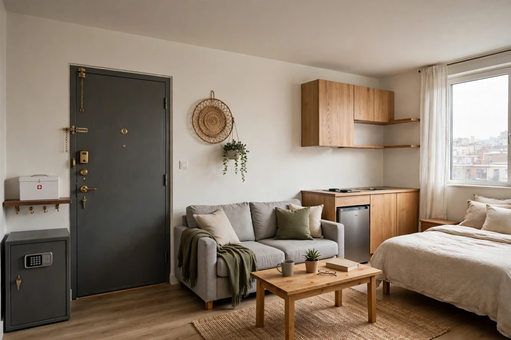 Studio apartment safety tips
