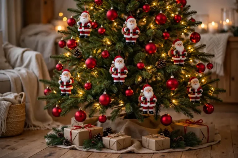 Santa Christmas tree