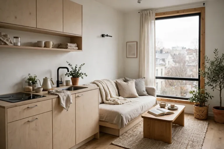 Scandinavian studio apartment