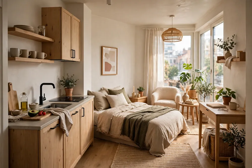 Small studio apartment ideas