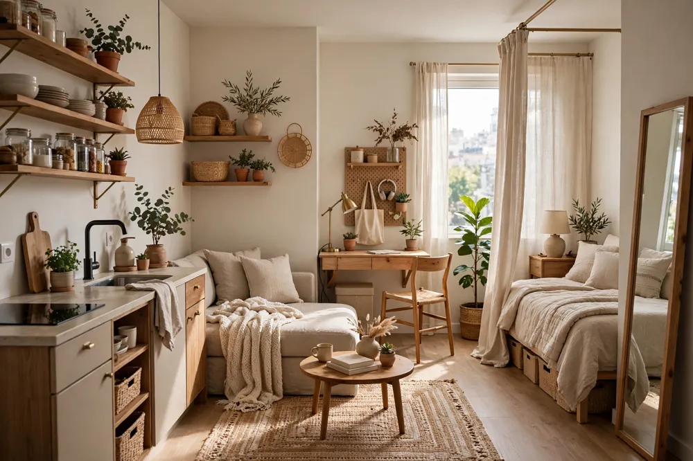 Studio apartment decorating tips