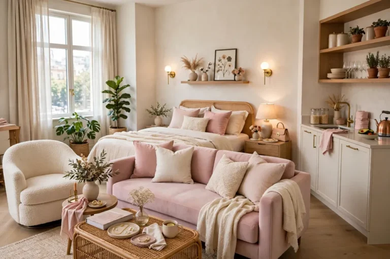 Studio apartment ideas for women