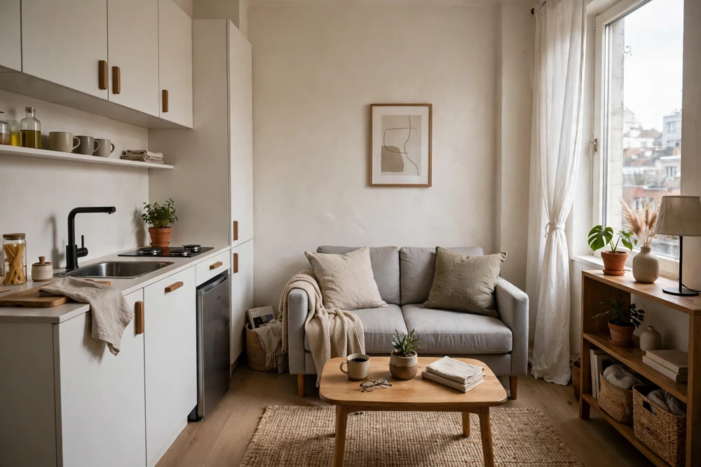 Studio apartment no storage plan mistake
