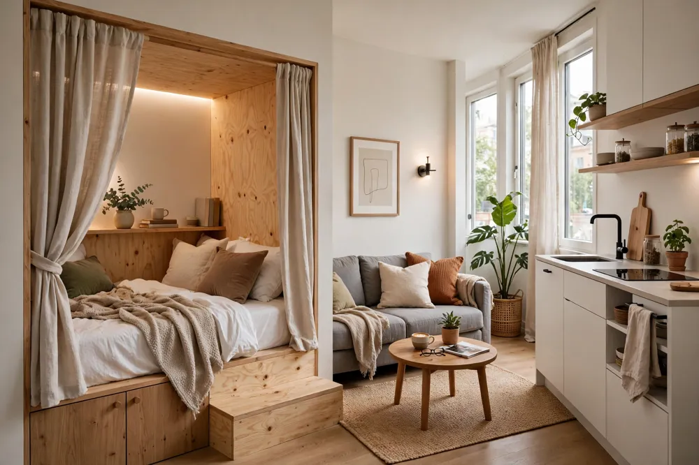 Sleeping nook idea