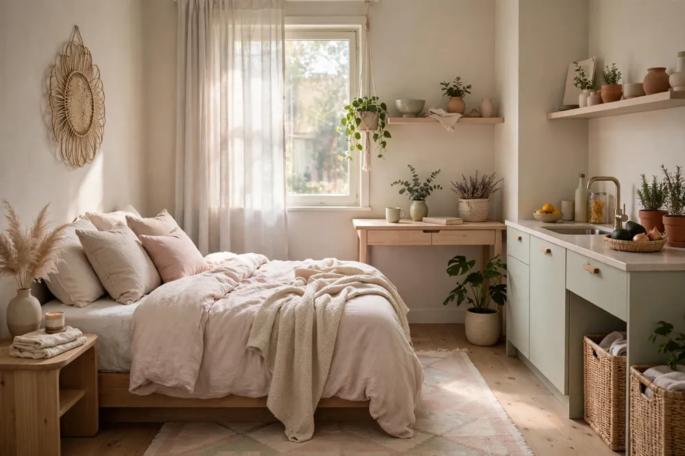Soft colour palette