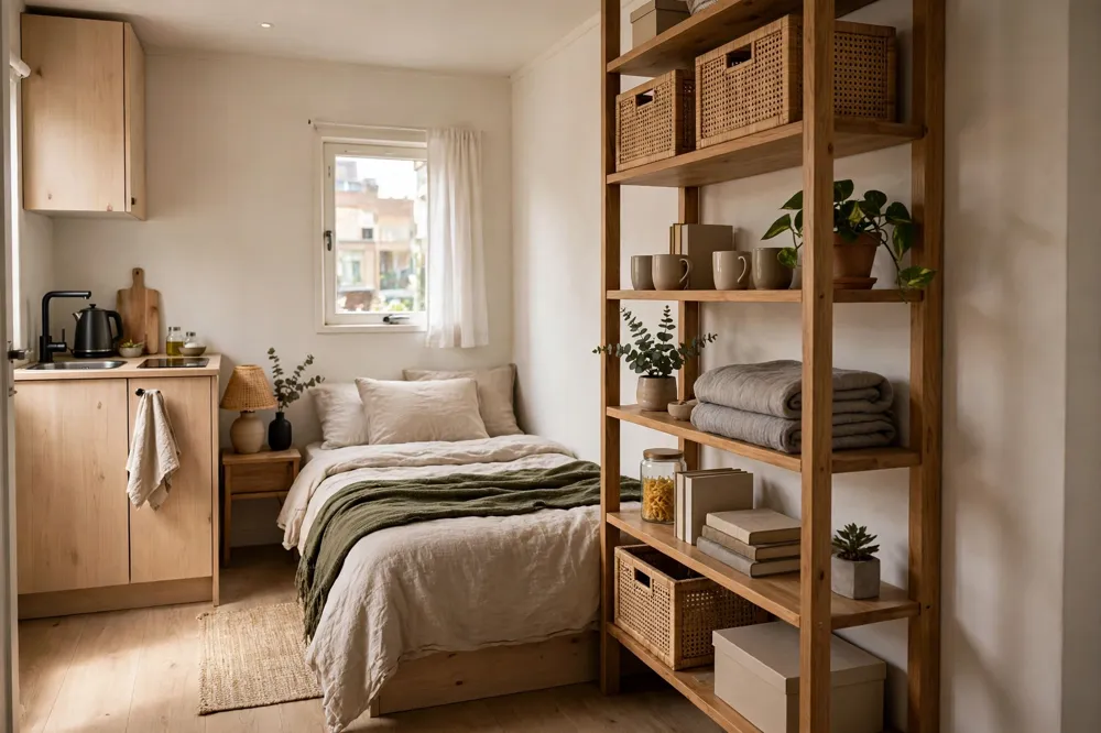 Vertical shelving