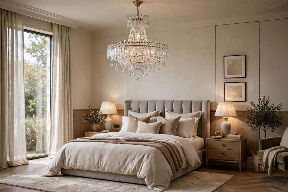 Luxury crystal chandelier
