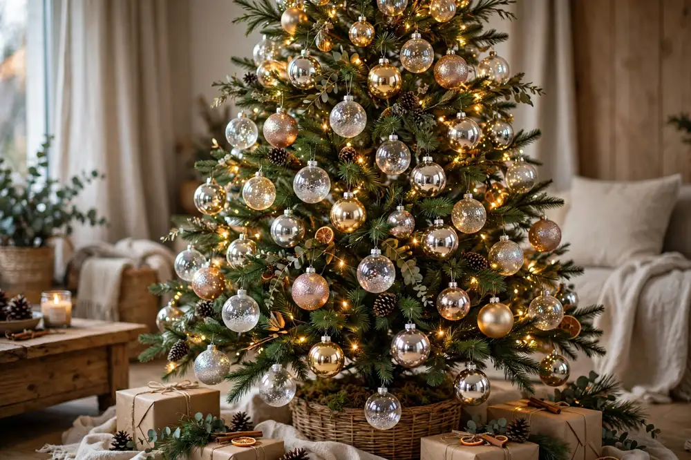 Glass ball ornaments