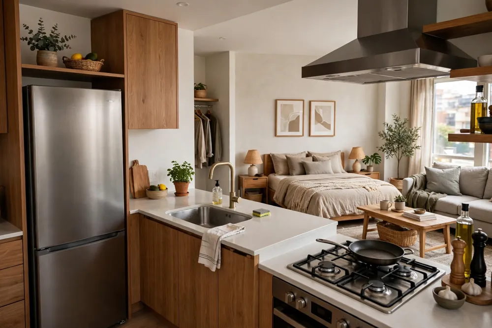 Kitchen triangle idea