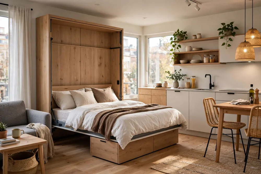 Murphy bed studio