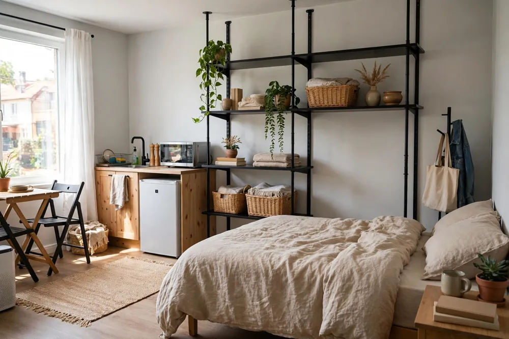 No-drill shelving