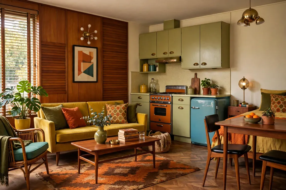 Retro colour palette