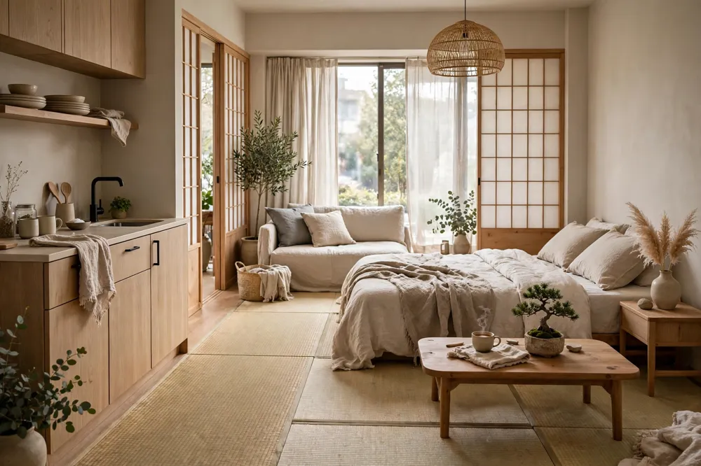 Tatami-inspired flooring