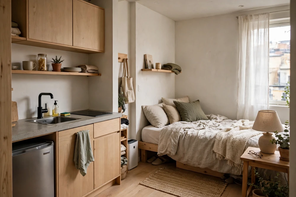 Tiny kitchenette