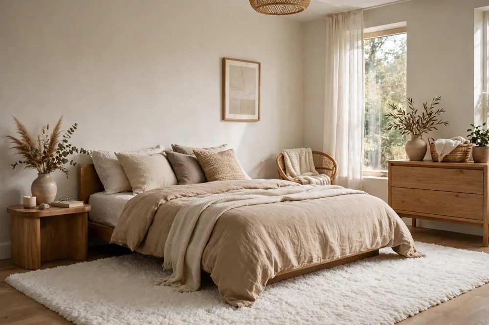 White rug color