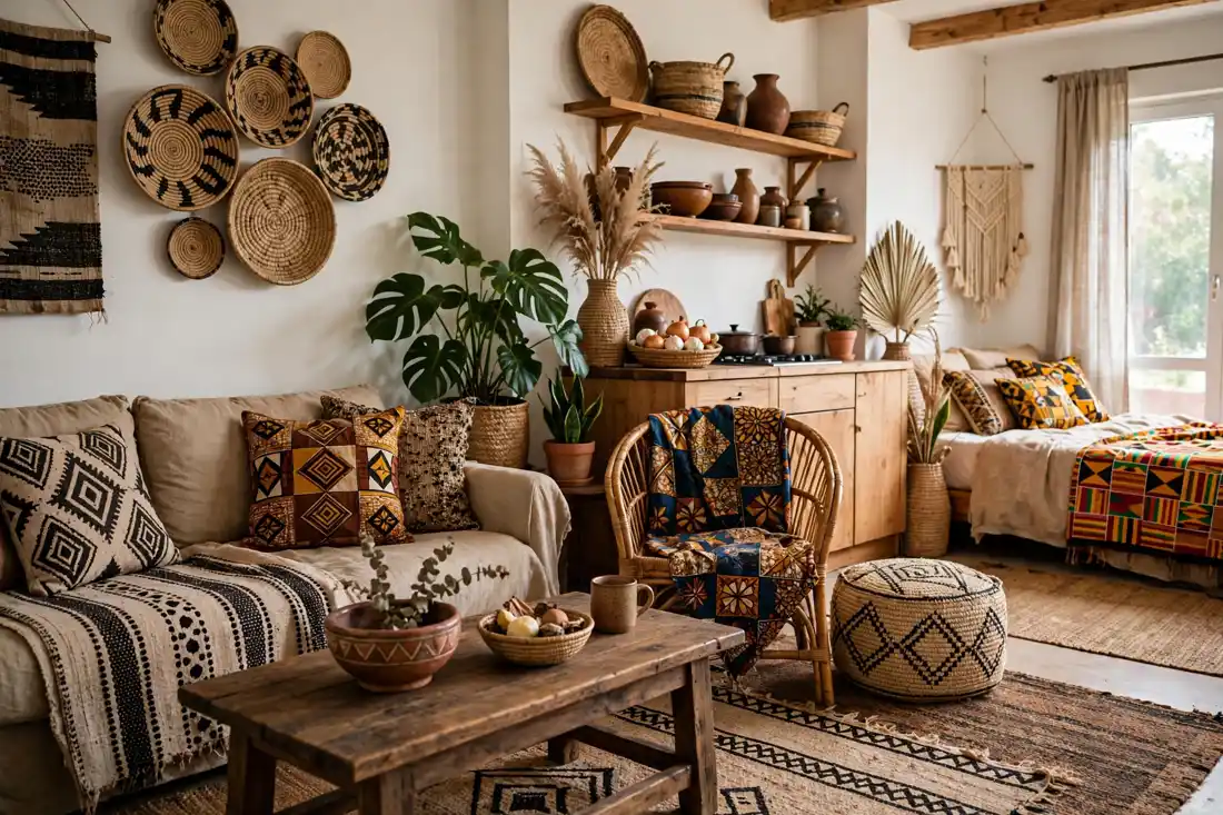 Afrohemian textiles