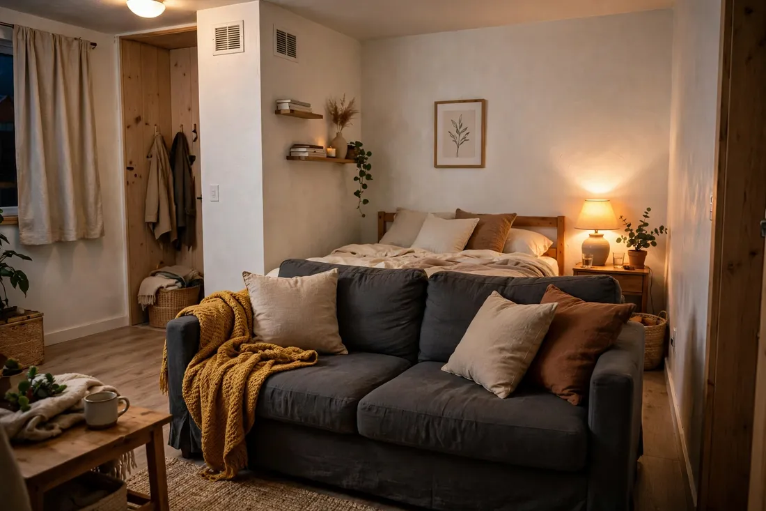 Sleeper sofa living combo