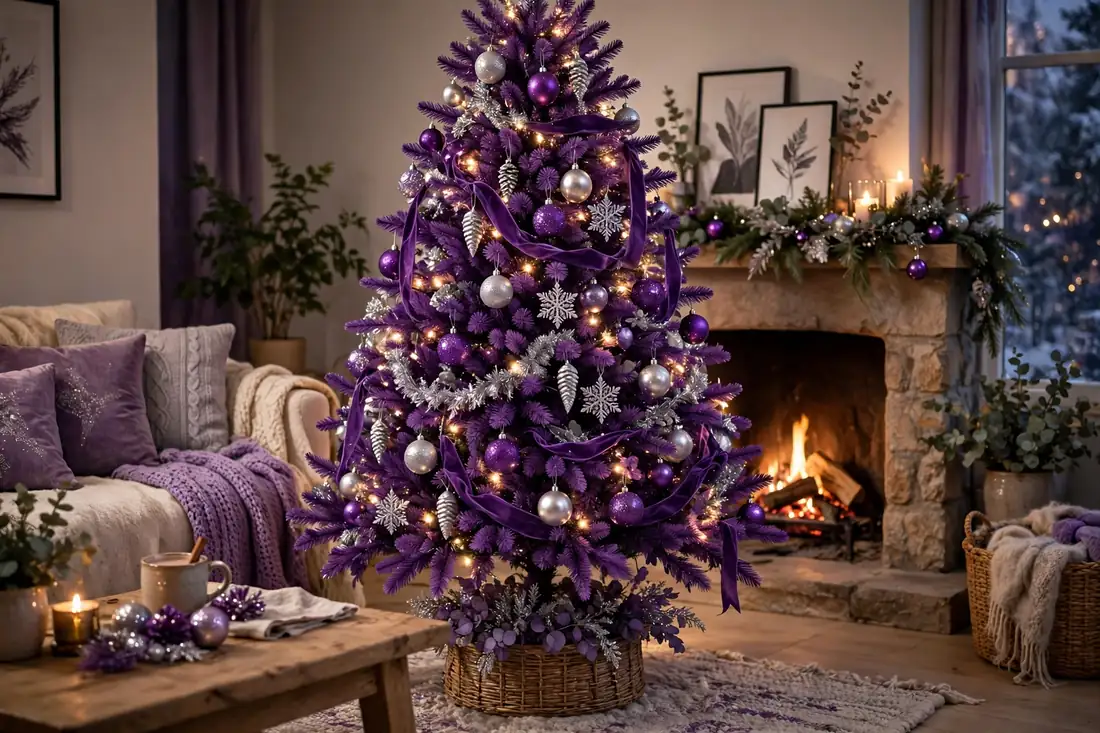 Purple tree