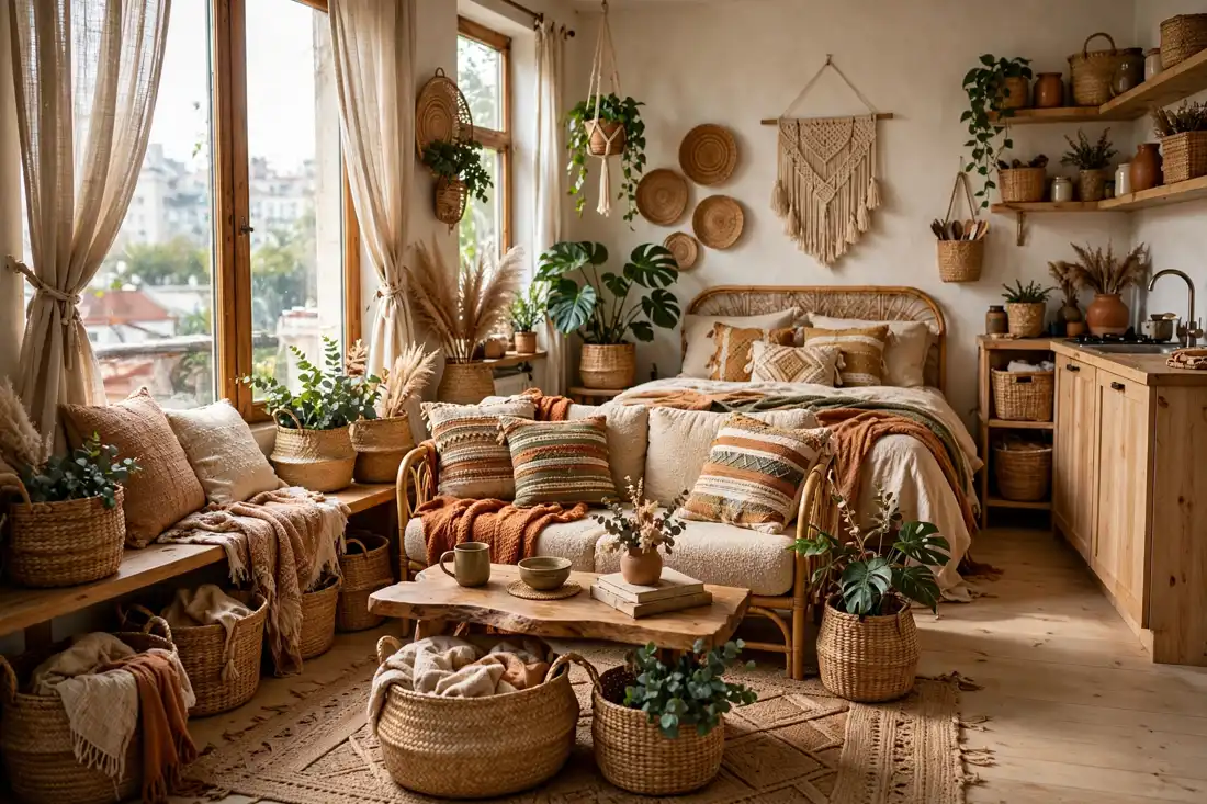 Woven baskets