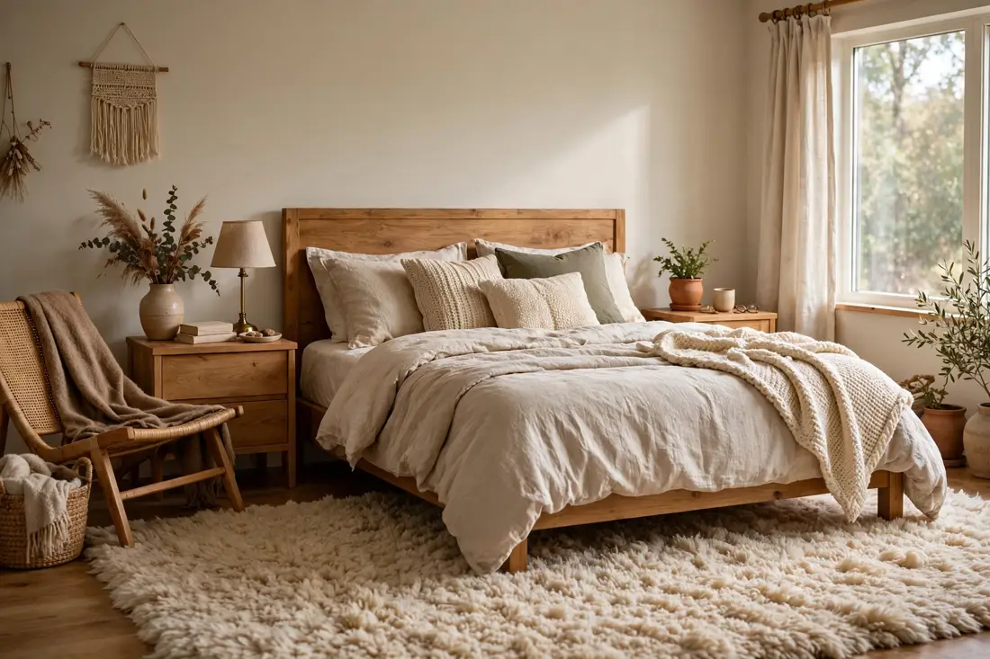 Cozy plush rug