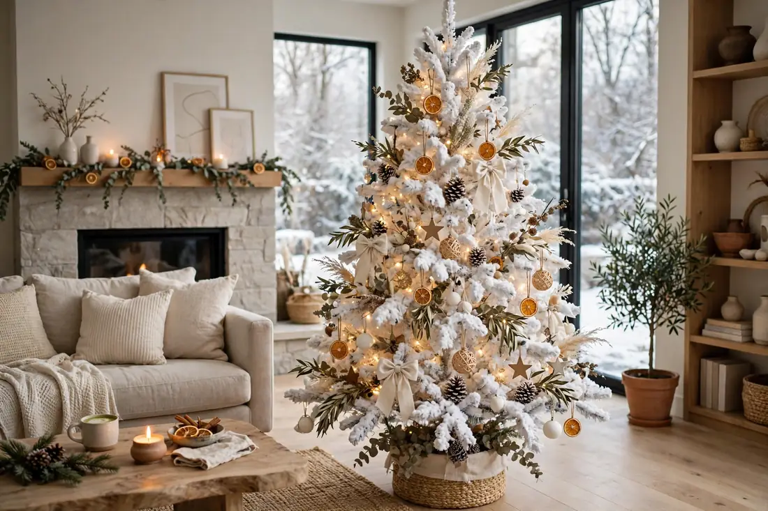 Unique white tree
