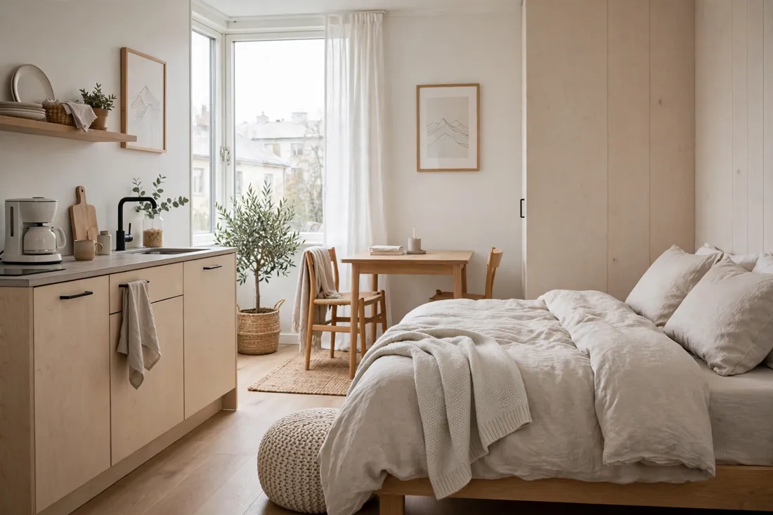 Scandi bedding