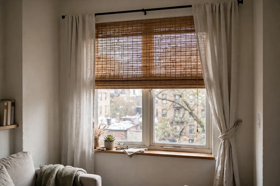 Small apartment window treatments