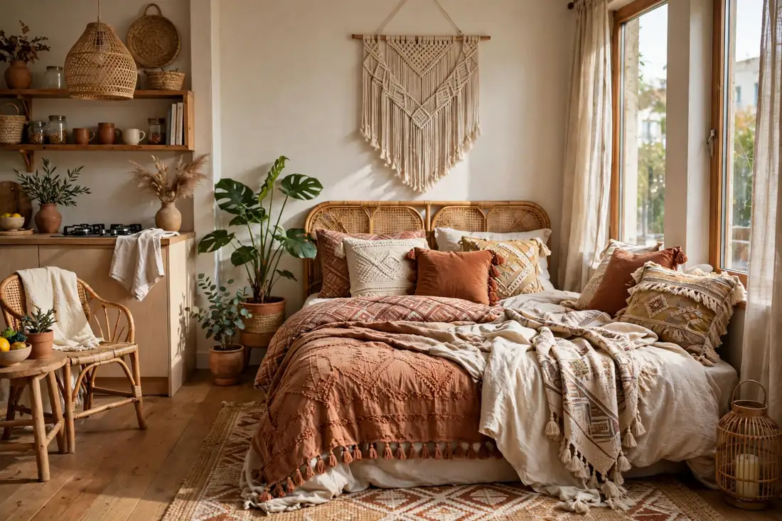 Boho bedding