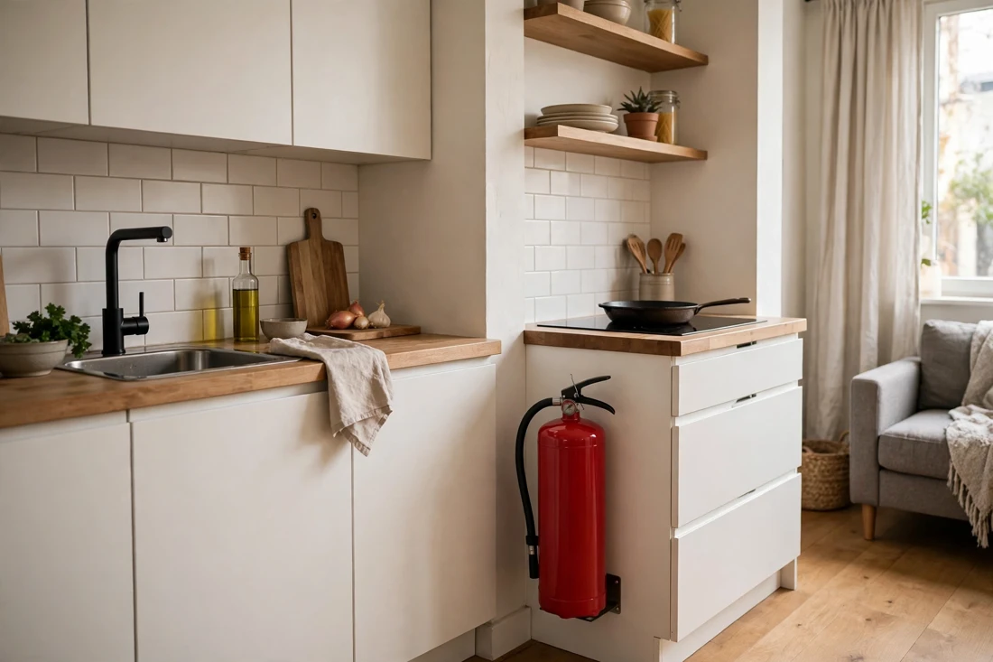 Studio apartment first aid kit tip