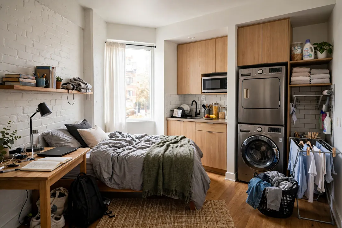 Laundry corner