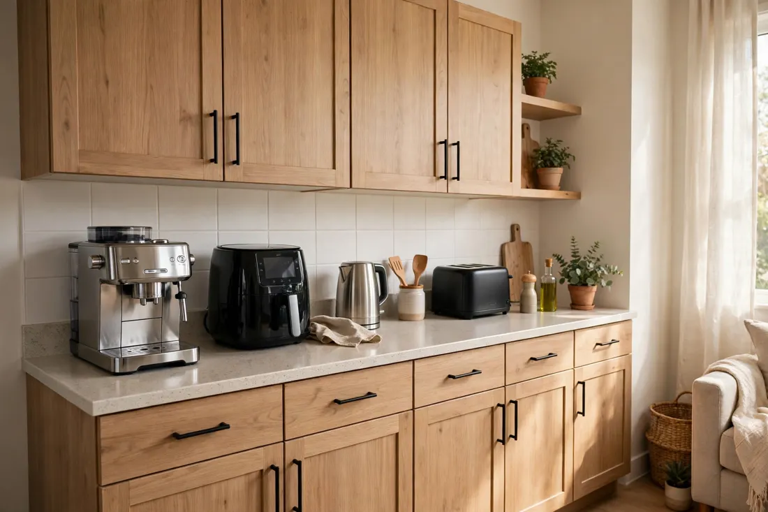 Studio apartment small appliances