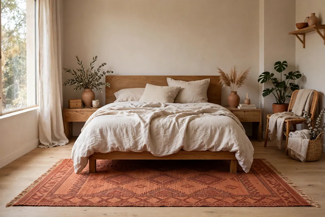 Terracotta rug color