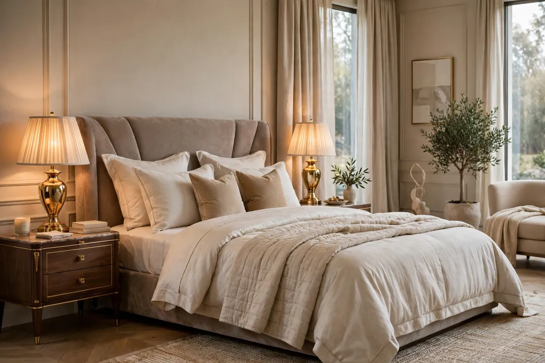 Luxury bedside lamps