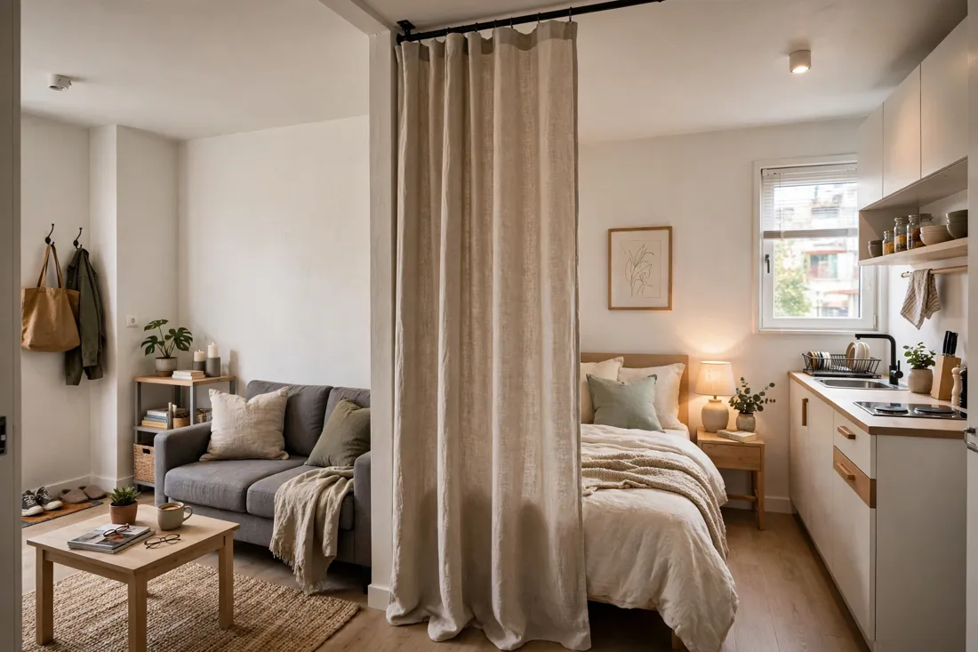 Divider curtain
