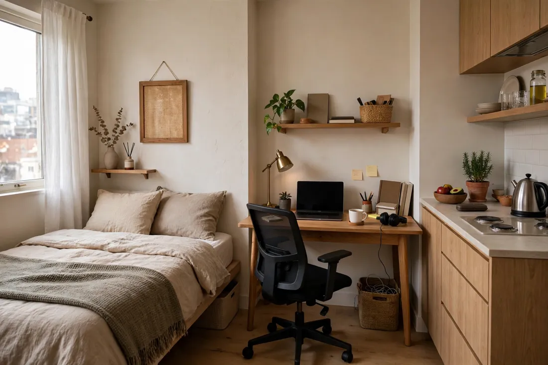 Home office corner