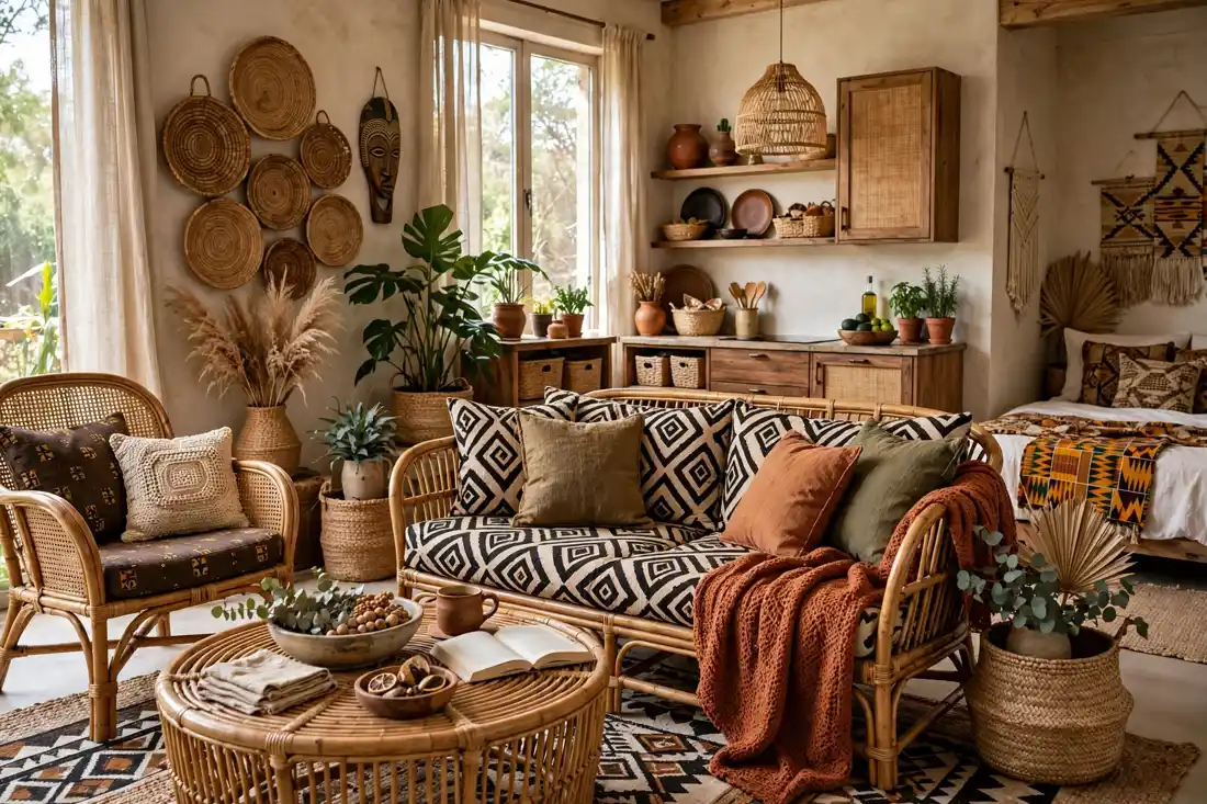 Rattan furniture