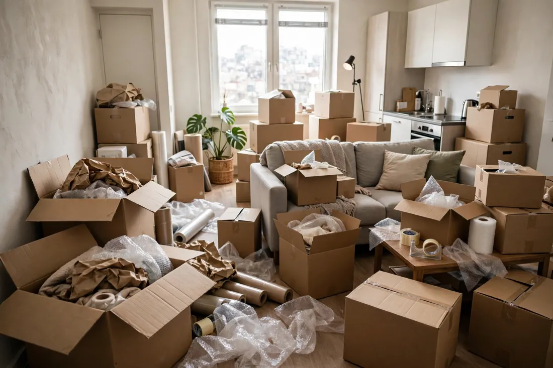 Studio apartment skipping utility setup mistake