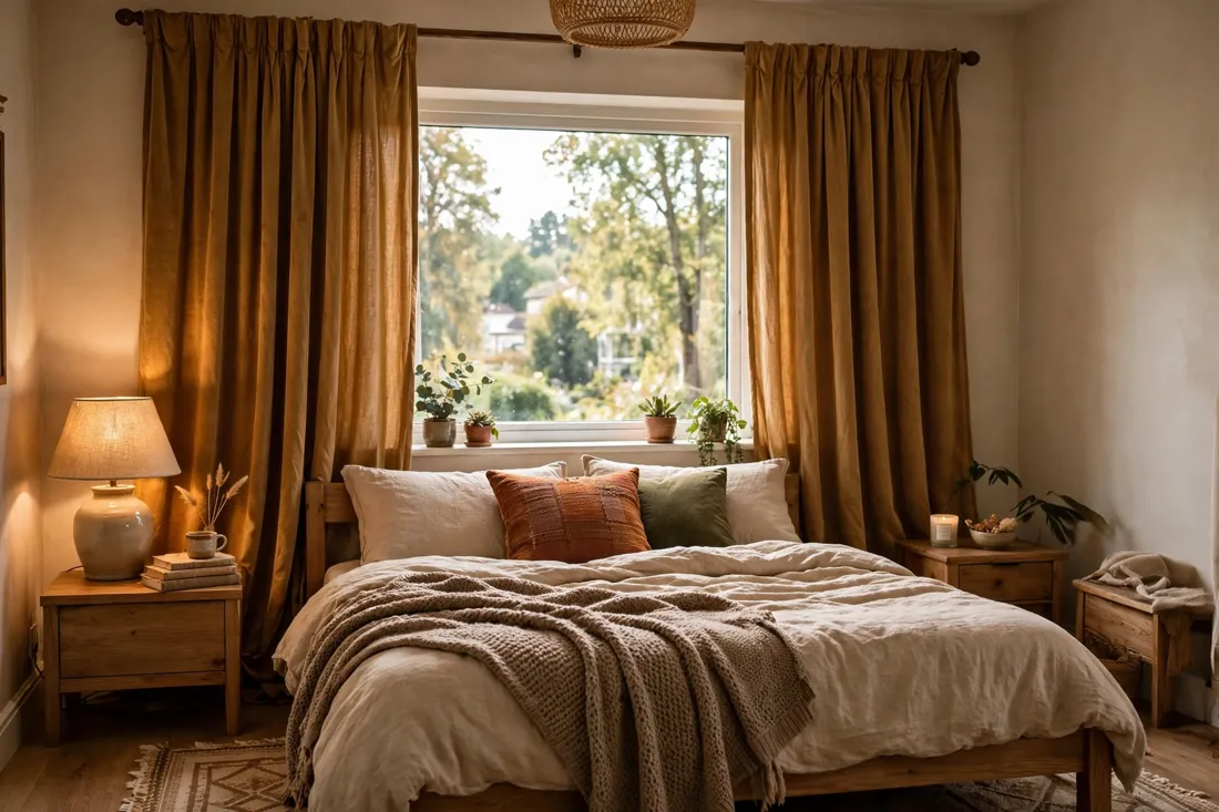 Cozy curtains