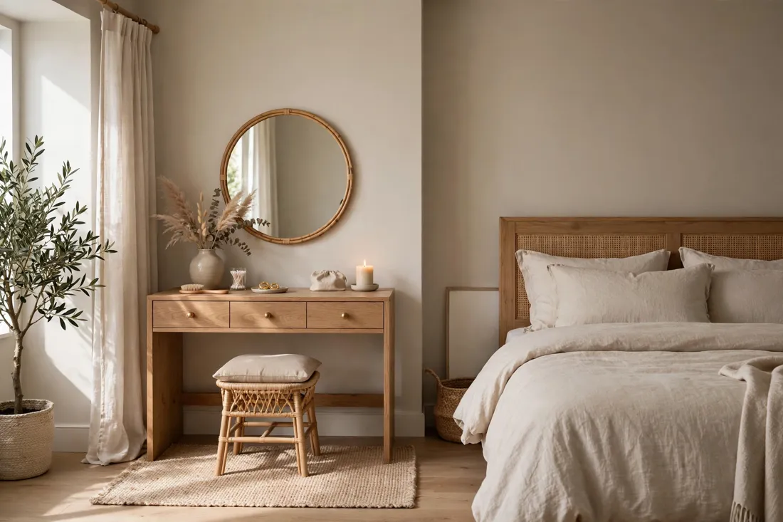 Neutral dressing table