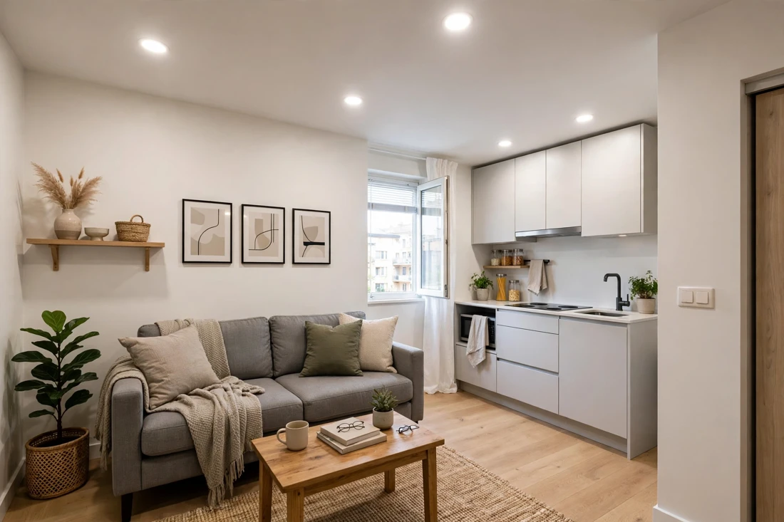 Studio apartment no dimmer switches mistake