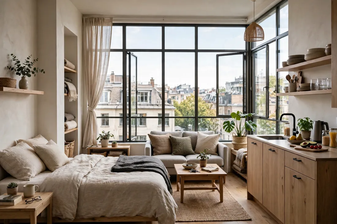 Modern window layout