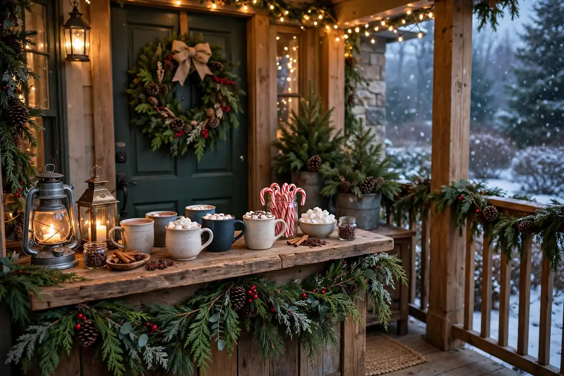 Front porch cocoa bar