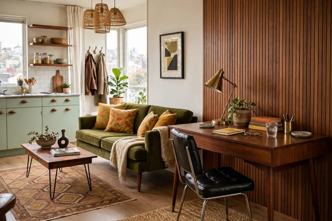 Mid century desk