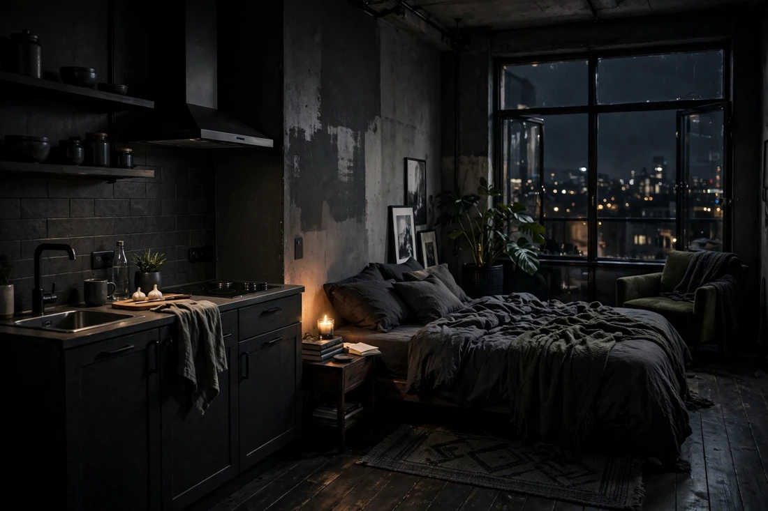 Moody studio