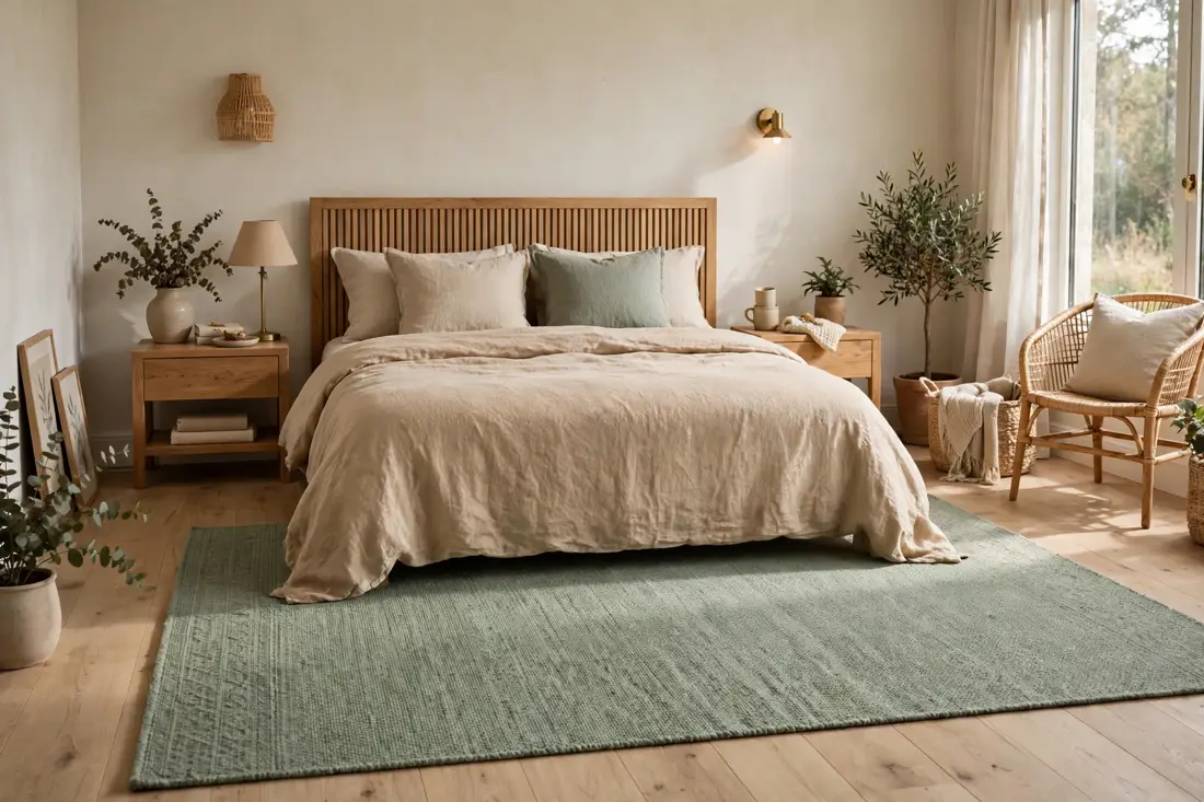 Sage rug color