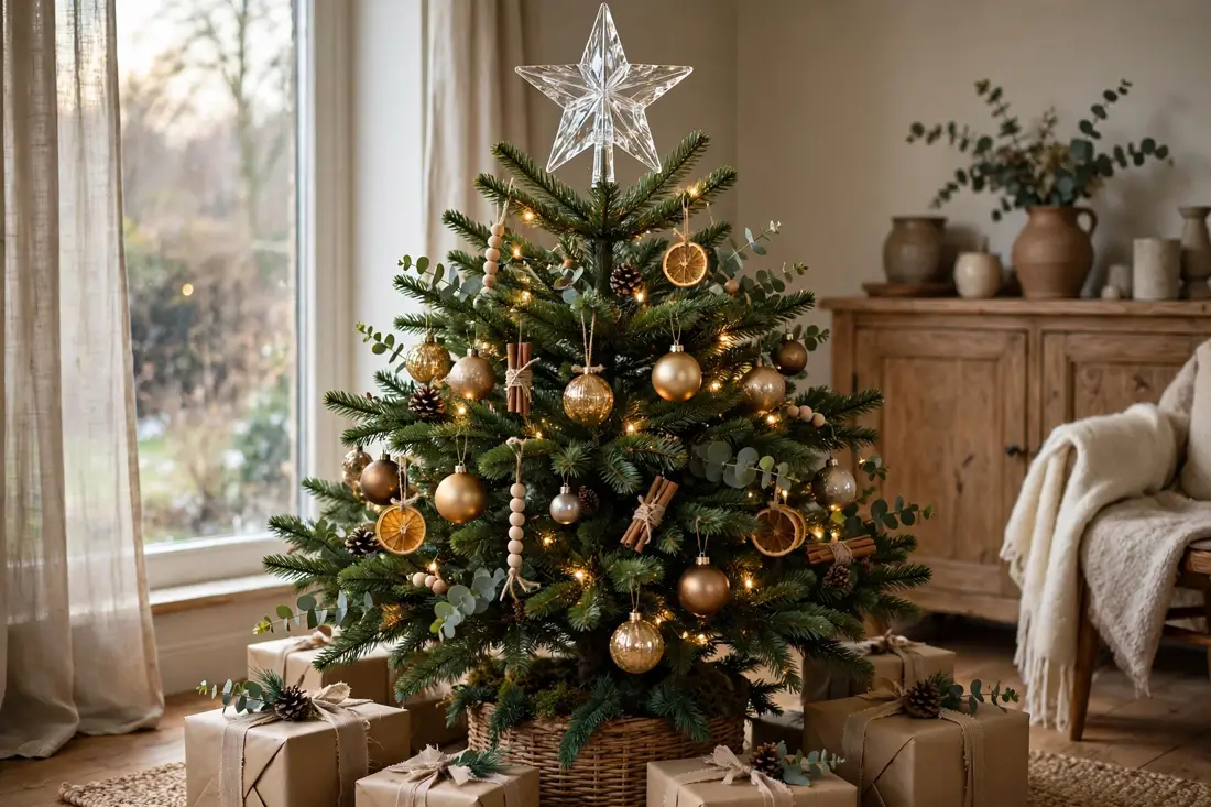 Glass star topper